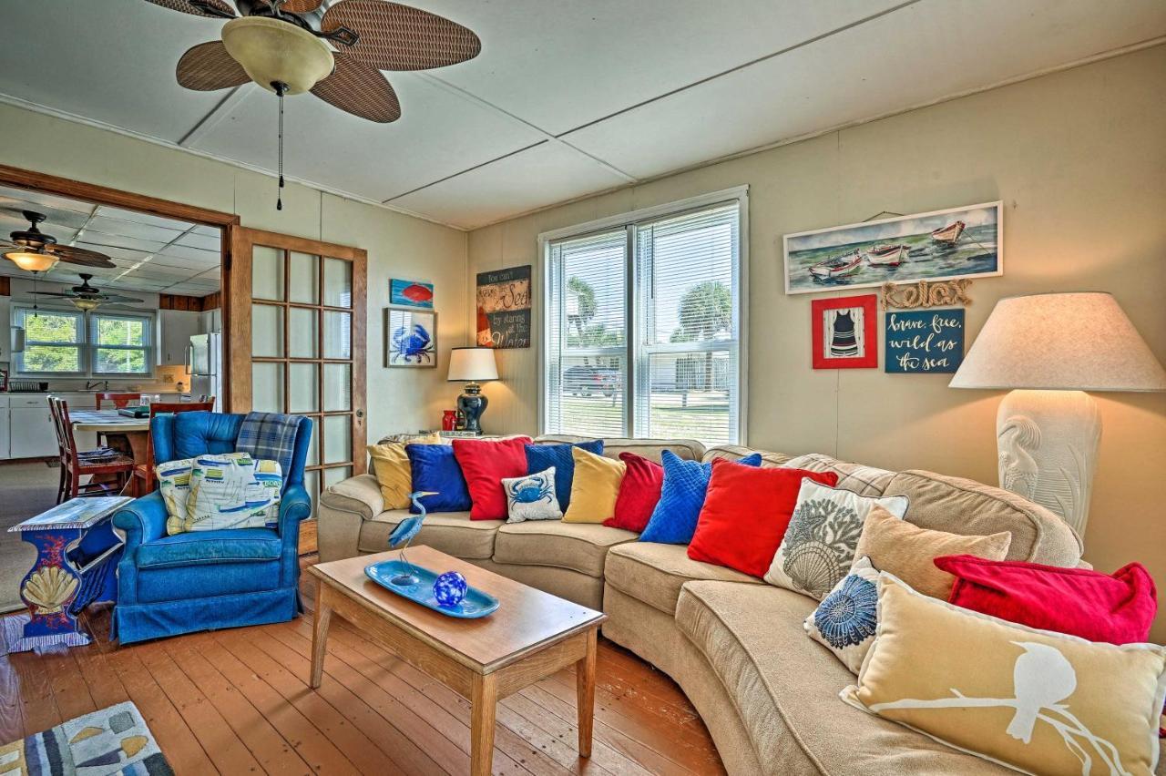 Beachfront Edisto Island Townhome With Screened Porch Kültér fotó