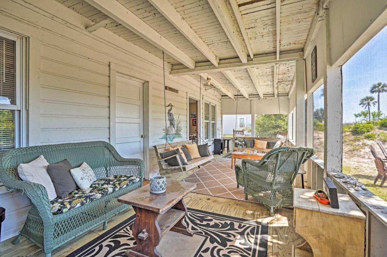 Beachfront Edisto Island Townhome With Screened Porch Kültér fotó