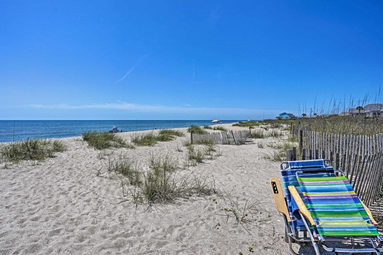 Beachfront Edisto Island Townhome With Screened Porch Kültér fotó