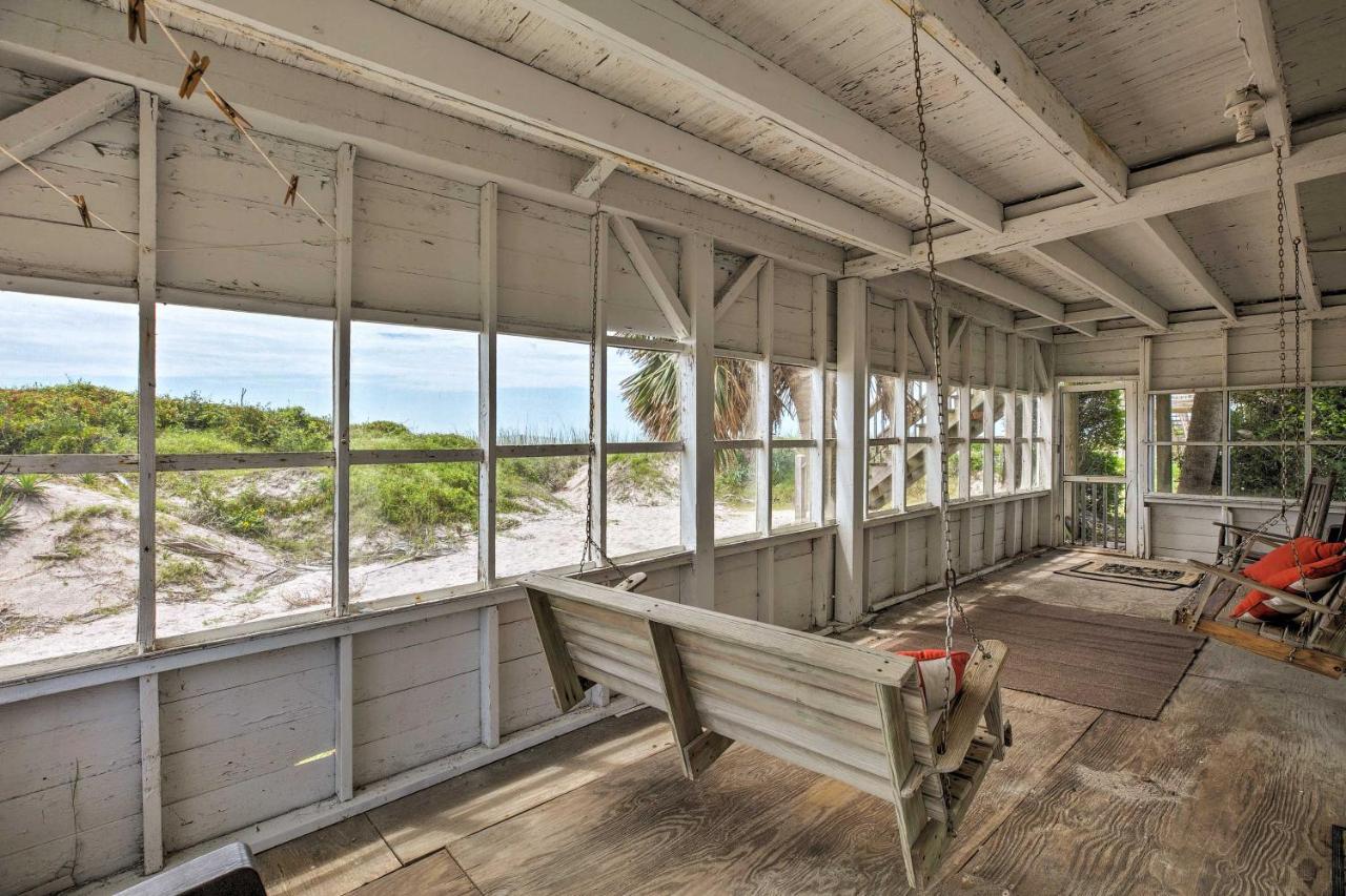 Beachfront Edisto Island Townhome With Screened Porch Kültér fotó